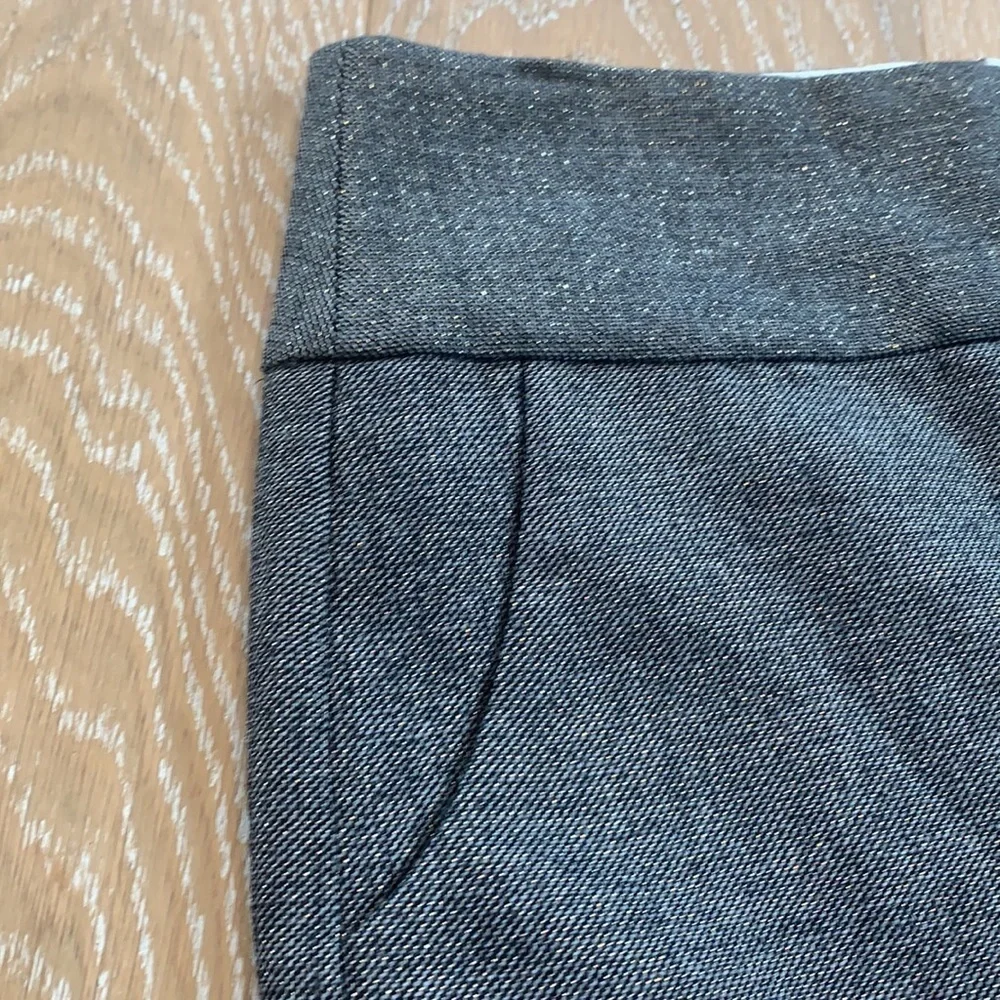 J. Crew Gold Shimmer Skirt